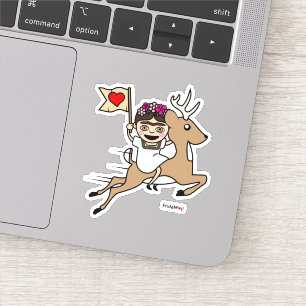 Adesivo Frida Kahlo   FridaMoji - rena