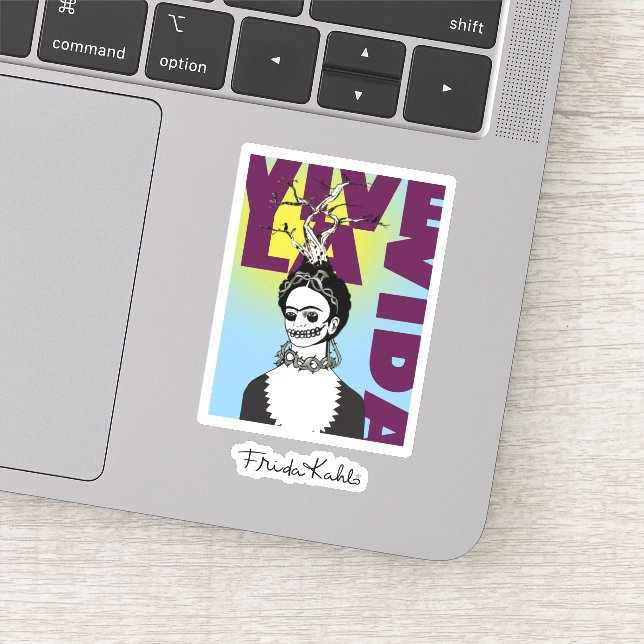 Adesivo Frida Kahlo Pop Art Portrait (Detalhe)