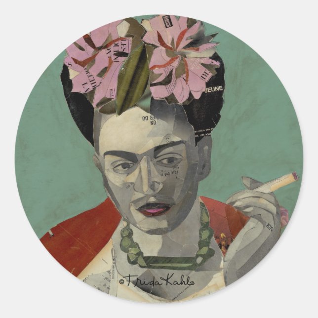 Adesivo Frida Kahlo por Garcia Villegas (Frente)