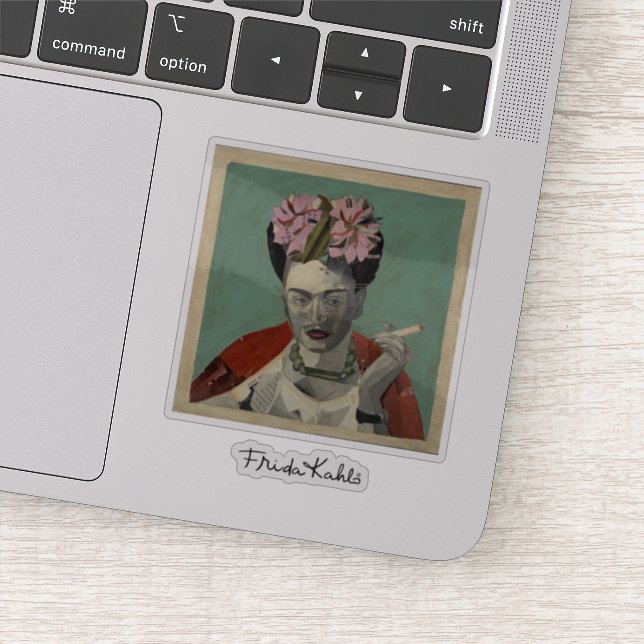 Adesivo Frida Kahlo por Garcia Villegas (Detalhe)