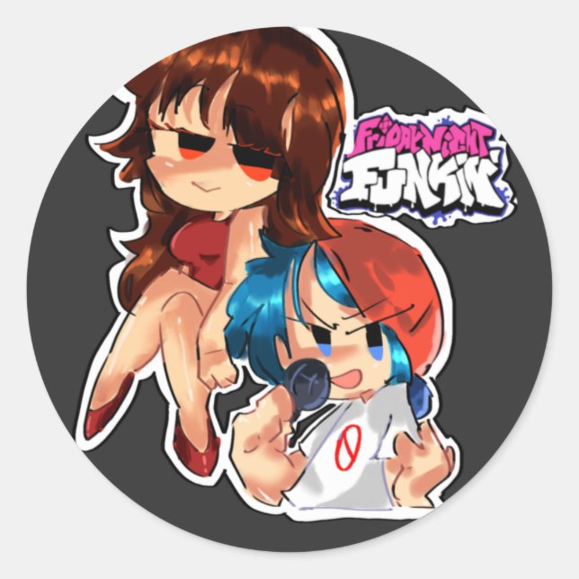 Adesivo Friday Night Funkin , do Beeter Sticker (Frente)