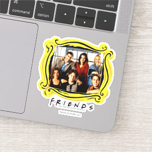 Adesivo FRIENDS™ Elenco Sentado no Apartamento de Monica
