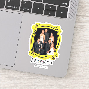 Adesivo FRIENDS™ Grupo em Trajes Formais Preto e Branco