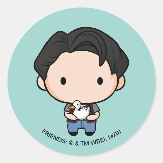 Adesivo FRIENDS™ | Joey Chibi (Frente)