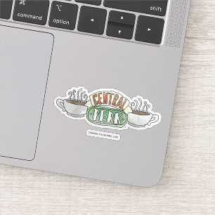 Adesivo FRIENDS™   Logotipo de Central Perk em Aquarela