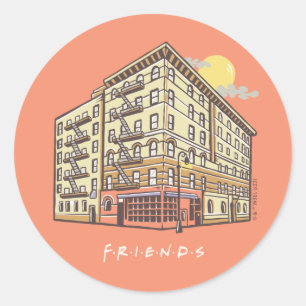 Adesivo FRIENDS™ Prédio do Apartamento da Monica