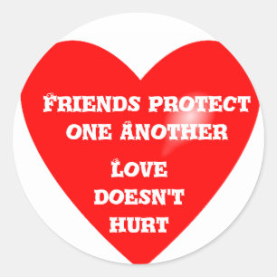 Adesivo Friends Protection_ Sticker