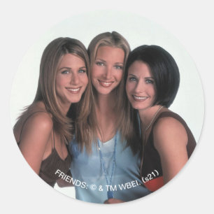 Adesivo FRIENDS™   Rachel, Phoebe e Monica