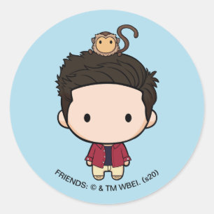 Adesivo FRIENDS™ Ross Chibi