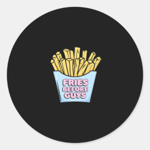 Adesivo Fries Antes do Cara Sticker