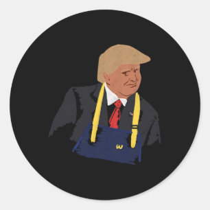Adesivo Fries de Fazer Trump 2024