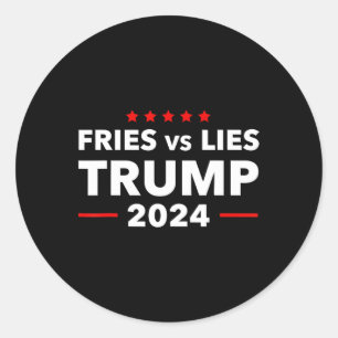Adesivo Fries Vs Lies Trump 2024 Fries France Trump Vance