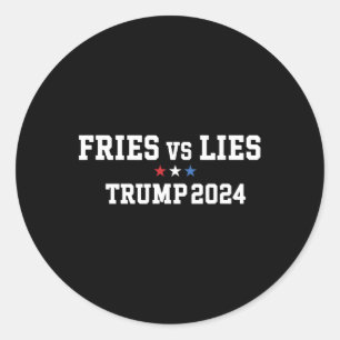 Adesivo Fries Vs Lies Trump 2024 Fries France Trump Vance