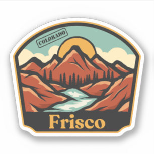 Adesivo Frisco, Colorado Sticker
