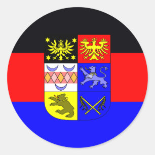 Adesivo Frisia do leste, bandeira