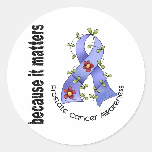 Adesivo Friso 3 da ventoinha do CANCER PROSTATE (Frente)