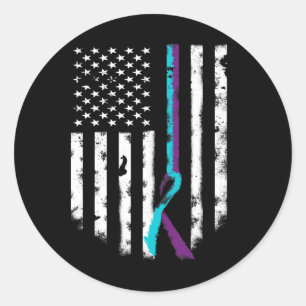 Adesivo Friso de Sensibilização das Bandeiras Americanas p