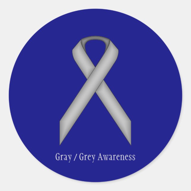 Adesivo Friso Padrão da cinza por Kenneth Yoncich (Frente)