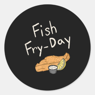 Adesivo Frita Peixe-sexta-feira _ Peixe Frito Sexta-feira