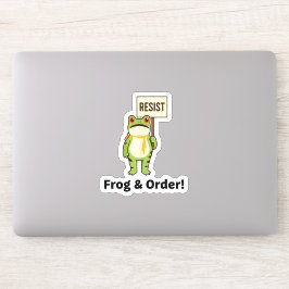 Adesivo Frog & Order! Resist Sticker
