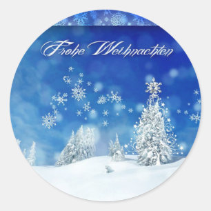 Adesivo Frohe Weihnachten
