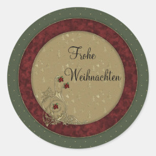 Adesivo Frohe Weihnachten