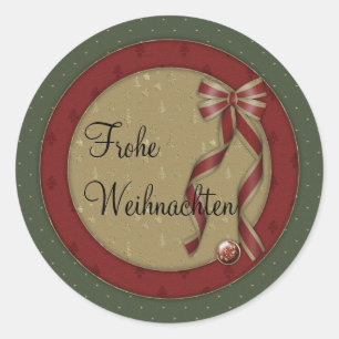 Adesivo Frohe Weihnachten