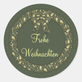 Adesivo Frohe Weihnachten
