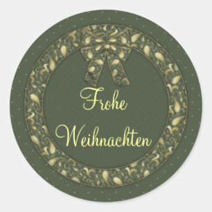 Adesivo Frohe Weihnachten