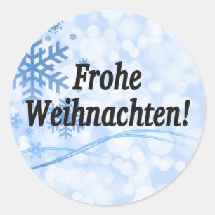 Adesivo Frohe Weihnachten! Feliz Natal em FB alemão