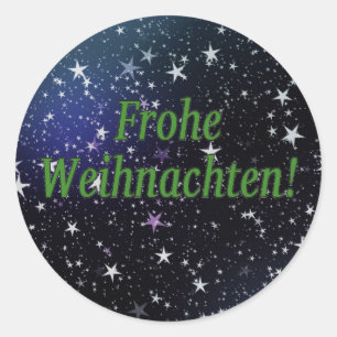 Adesivo Frohe Weihnachten! Feliz Natal no gf alemão