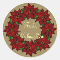 Frohe Weihnachten - Weihnachtsstern Motive