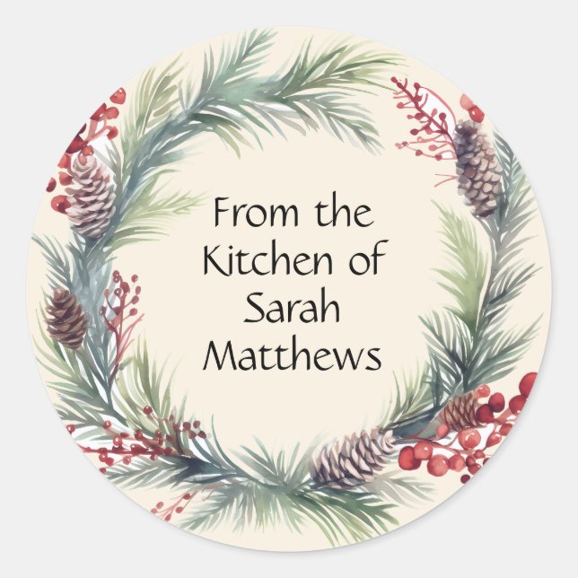 Adesivo From the kitchen of stickers (Frente)