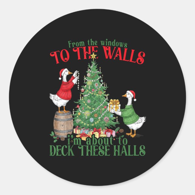 Adesivo From The Windows To The Walls I'm About To Deck Th (Frente)