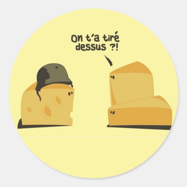 Adesivo FromageATrous (Frente)