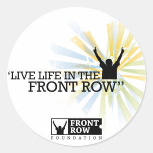 Adesivo Front Row Foundation: Sunburst