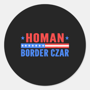 Adesivo Fronteira Czar Tom Homan Mega Suporte