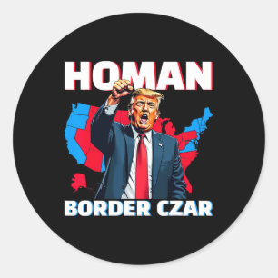 Adesivo Fronteira Czar Tom Homan Trump Presidente Eleger M