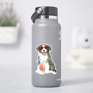 Adesivo Fronteira de Verão Collie Vinyl