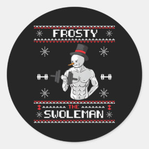 Adesivo Frosty Sole Ugly Snow Gym