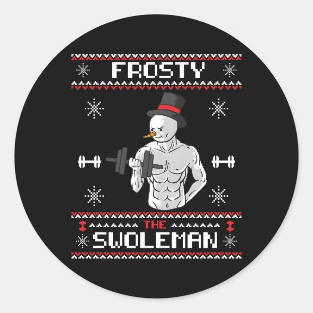 Adesivo Frosty Sole Ugly Snow Gym (Frente)
