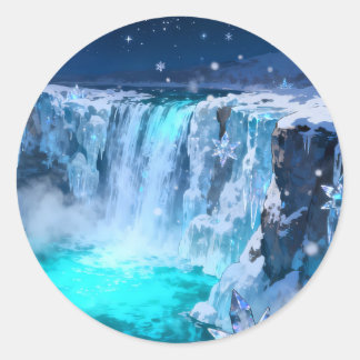 Adesivo Frozen Crystal Falls Sticker Sheet