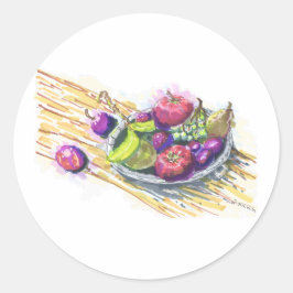 Adesivo Fruta Ainda Life