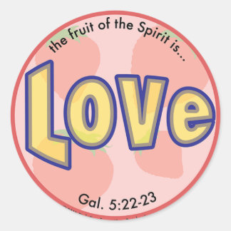 Adesivo Fruta de amor do Sticker Spirit Spots