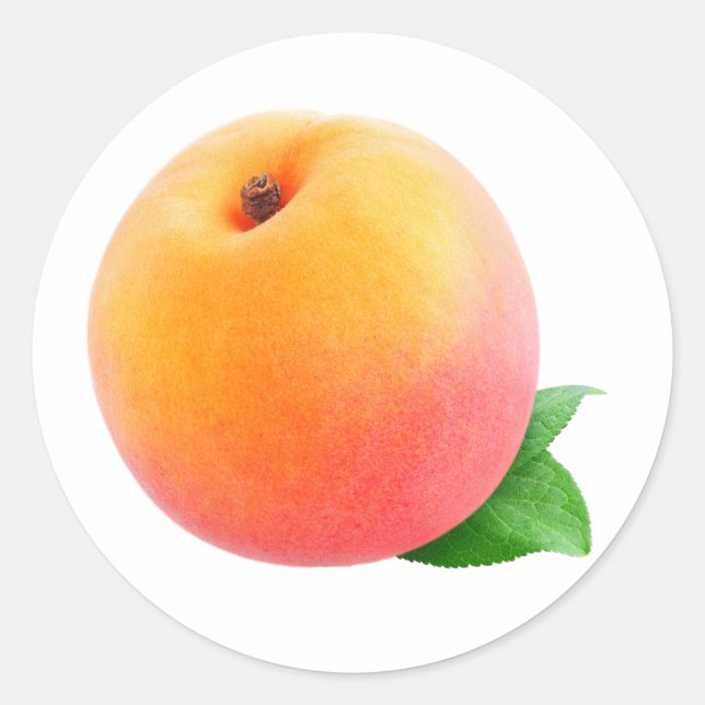 Adesivo Fruta de pêssego (Frente)