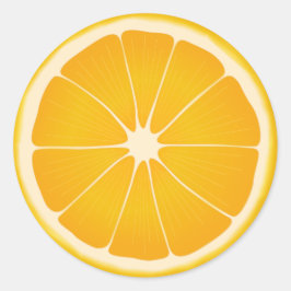 Adesivo Fruta de Verão Laranja