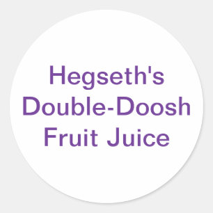 Adesivo Fruta-Doosh Ped Hegseth Hankamer Artjunkhaus Delíc