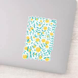 Adesivo Fruta Laranja Vintage