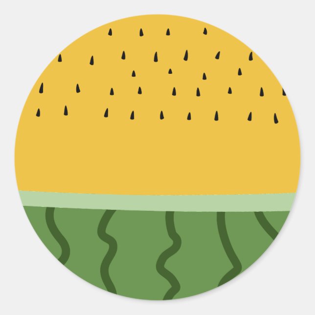 Adesivo Fruta Melancia (Frente)