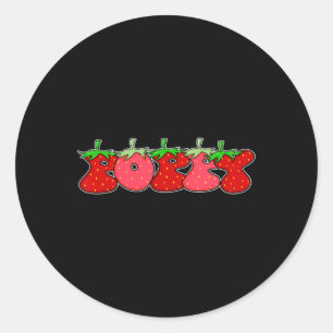 Adesivo Fruta Strawberry Avô Poppy Halloween Figurume